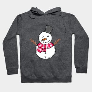 Cheerful snowman Hoodie